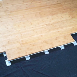 100% écolo source plancher de bamboo