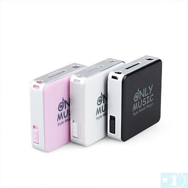 Grossiste, fournisseur et fabricant M38/TF Card Reader MP3 Player / 3 Colors Available (4GB) 