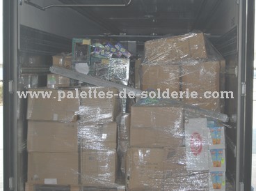 Stock palettes de solderie