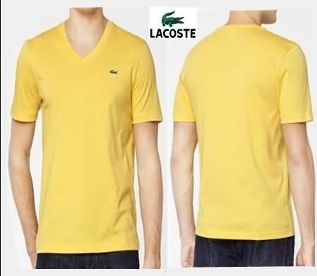 Lacoste Cotton T-shirt, lacoste t-shirt pour les hommes outletcheapshoes.net