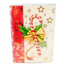 Jolie carte de vœux motif Noël