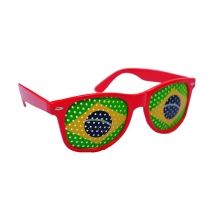 Lunettes de soleil drapeau brésilien