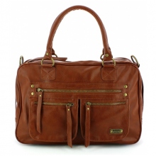 Sac à main multipoche avec bandoulière amovible
