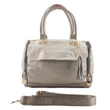 Joli sac à main tendance avec rabat reptile