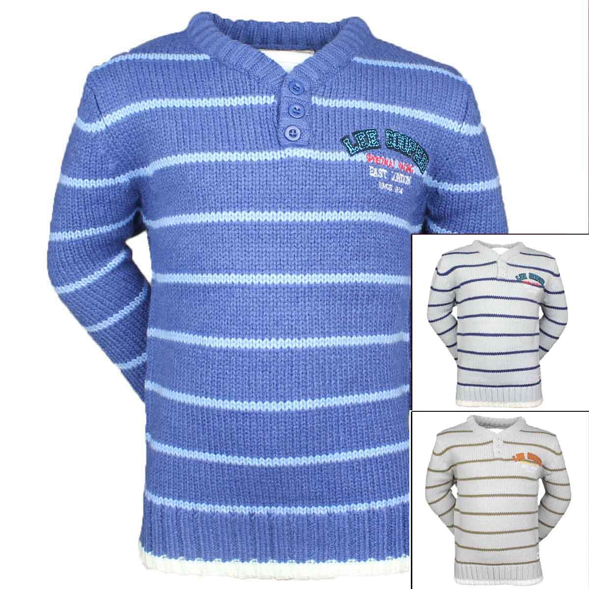 18x Pulls manches longues Lee Cooper du 2 au 12 ans