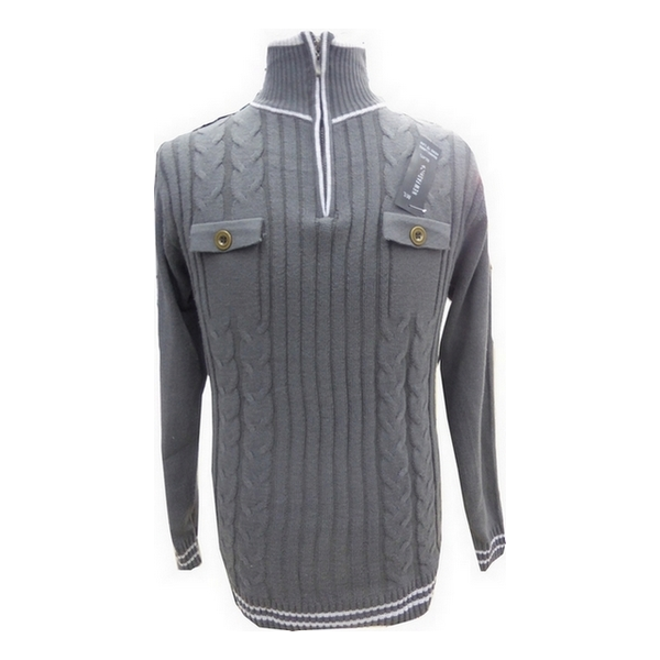 Pull homme grosse maille réf 6548 8, 00 € ht/unité