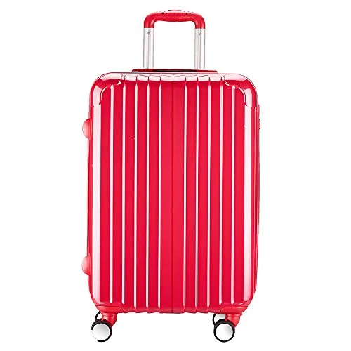 Valise Taille Cabine rigide  rose foncé ultra leger 4 roues multicouleurs PARTY PRINCE