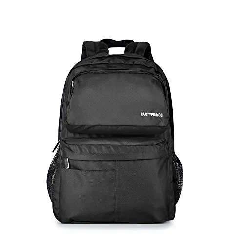 sac à dos noir loisir PC multicouleurs