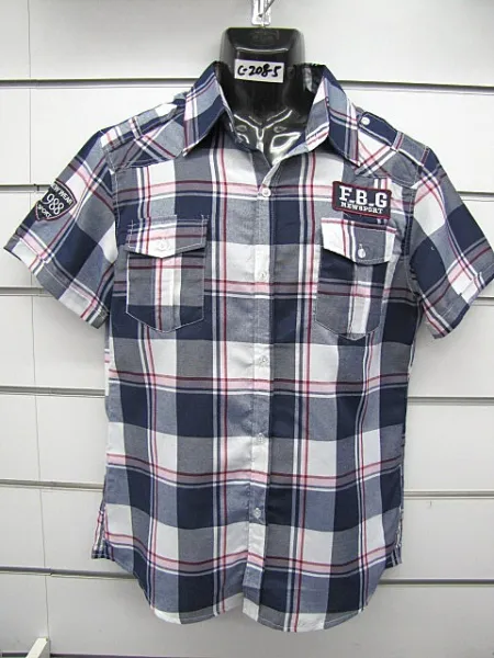 Chemise été à carreaux 5,80 € HT/unité