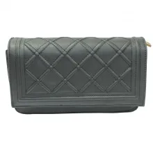 Pochette splendide avec motif losange