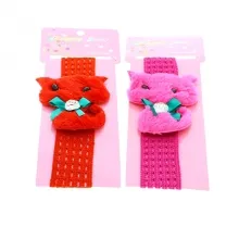 Bandeau élastiqué avec motif peluche pour enfant