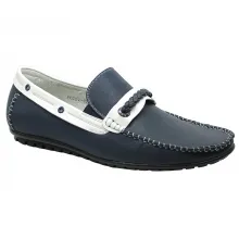 Mocassins bicolores homme