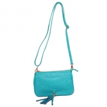 Sac à bandoulière avec pompon