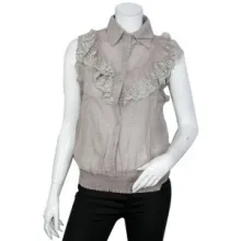 Chemise femme à dentelles