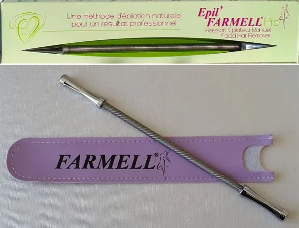 épilateur Ressort naturelle  visage   FARMELL Pro