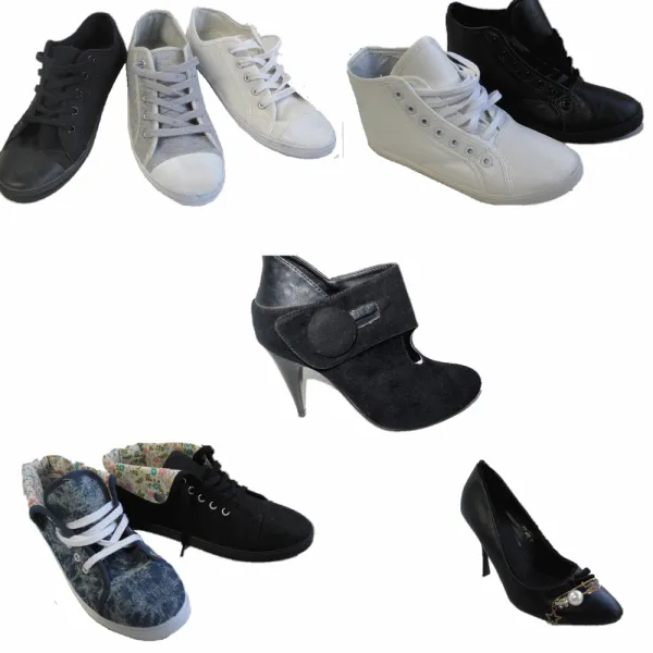 Lot de chaussure femme prix entre 1.60 et 1.90 euros 