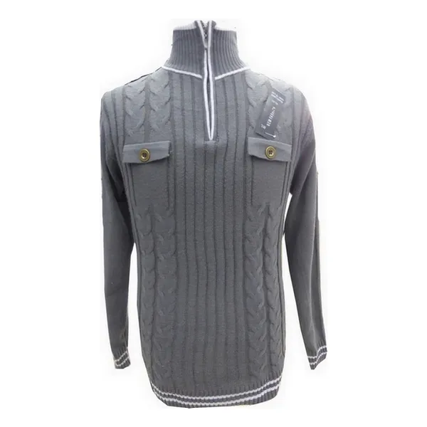 Pull homme grosse maille réf 6548 8, 00 € ht/unité