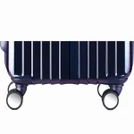 Valise Taille Cabine rigide 57cm bleu ultra leger  4 roues multicouleurs PARTY PRINCE