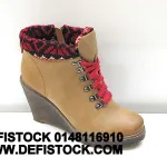 Boots à lacets compensées ref 6213 5.9€ ht 