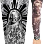 Manches faux tatouage