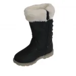 Bottines fourrées avec lacet
