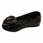 Ballerines filles ornées de nœuds à strass