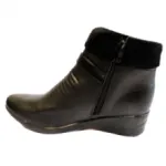 Bottines pour femme avec bride et boucle sertie de strass