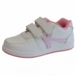 Baskets bicolores avec double scratch