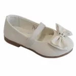 Ballerines fille ornées de nœuds à strass