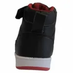 Baskets montantes avec avec lacet et bande autoagrippante