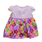Joli ensemble robe et bandeau pour bébé fille