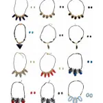 Parure fantaisie ornée de pierres