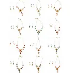 Parure chic ornée de petites roses et strass