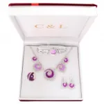 Coffret cadeau orné de résines pour femme