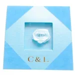 Coffret cadeau décoré de fleurs pour femme