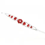 Bracelet fashion orné de pierres et strass