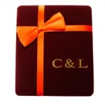 Coffret cadeau contenant une parure bijou et une montre avec strass