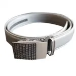 Ceinture en cuir avec boucle fantaisie