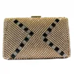Sac de soirée clouté de strass