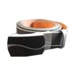 Ceinture en cuir avec boucle rectangulaire