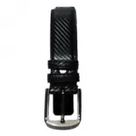 Ceinture reptile en cuir avec boucle ardillon