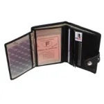 Portefeuille élégant pour homme en cuir