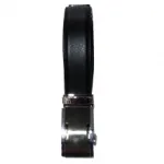 Ceinture en cuir avec boucle rectangulaire en métal