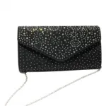 Sac de soirée enveloppe agrémenté de strass