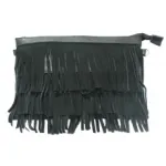 Sac à main à franges avec bandoulière amovible