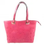 Sac à main avec volutes brodées et longues sangles