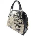 Sac à main très chic imprimé fleuri