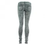 Jeans skinny délavé gris foncé