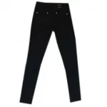 Pantalon femme taille haute avec poches zippées