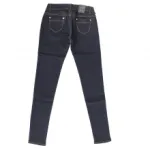 Jeans slim bleu foncé en vogue